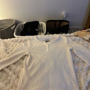 Magellan Outdoors White Button Down Shirt